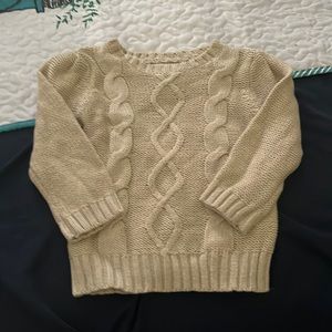 Cute knit baby sweater